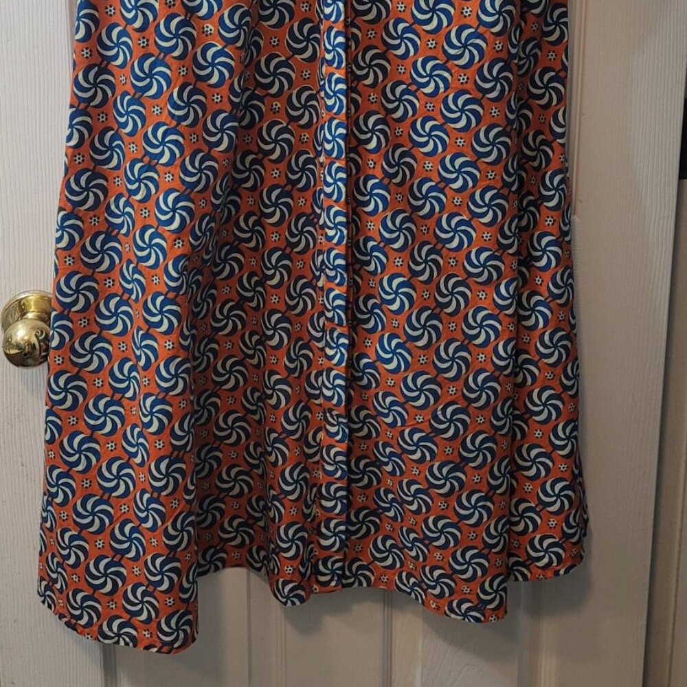 Zuri Carousel Sleeveless Dress 1X - Picture 2 of 6